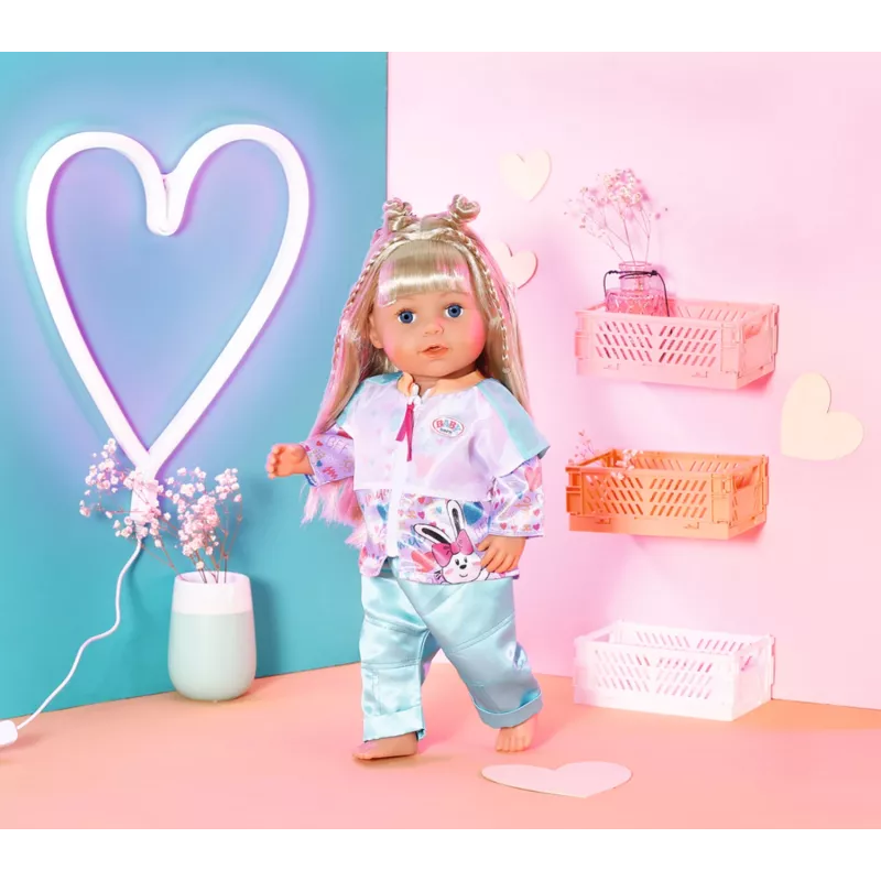 Puppenkleidungsset Zapf Creation BABY born Casual Outfit Aqua 3 Jahre