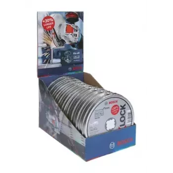 Bosch X-LOCK Trennscheibe Dose 125 mm Standard for Inox, 10 Stück