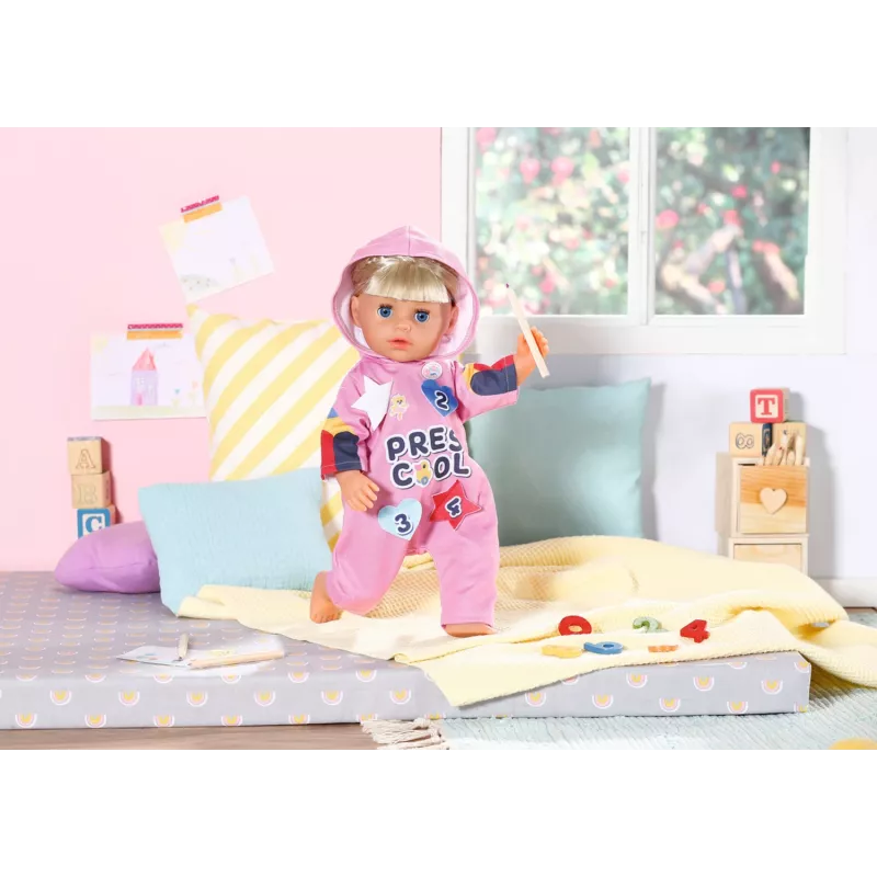 Puppen-Strampler BABY born Kindergarten-Strampler+Abzeichen 2 Jahre 55g