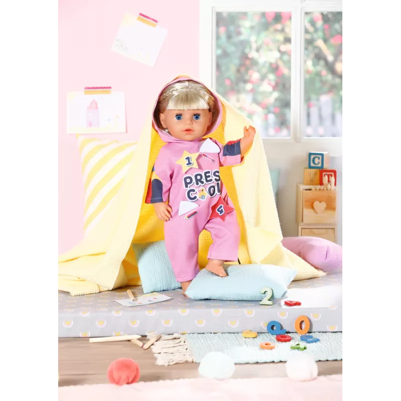 Puppen-Strampler BABY born Kindergarten-Strampler+Abzeichen 2 Jahre 55g