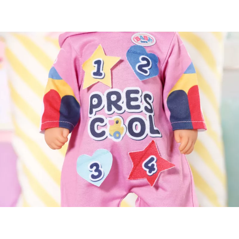 Puppen-Strampler BABY born Kindergarten-Strampler+Abzeichen 2 Jahre 55g