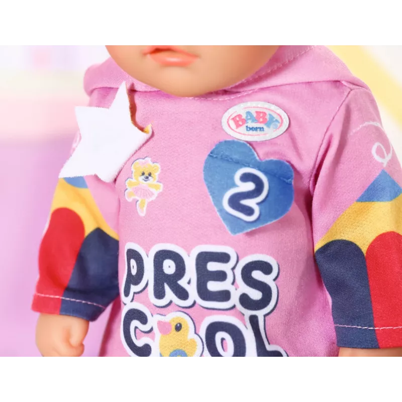 Puppen-Strampler BABY born Kindergarten-Strampler+Abzeichen 2 Jahre 55g