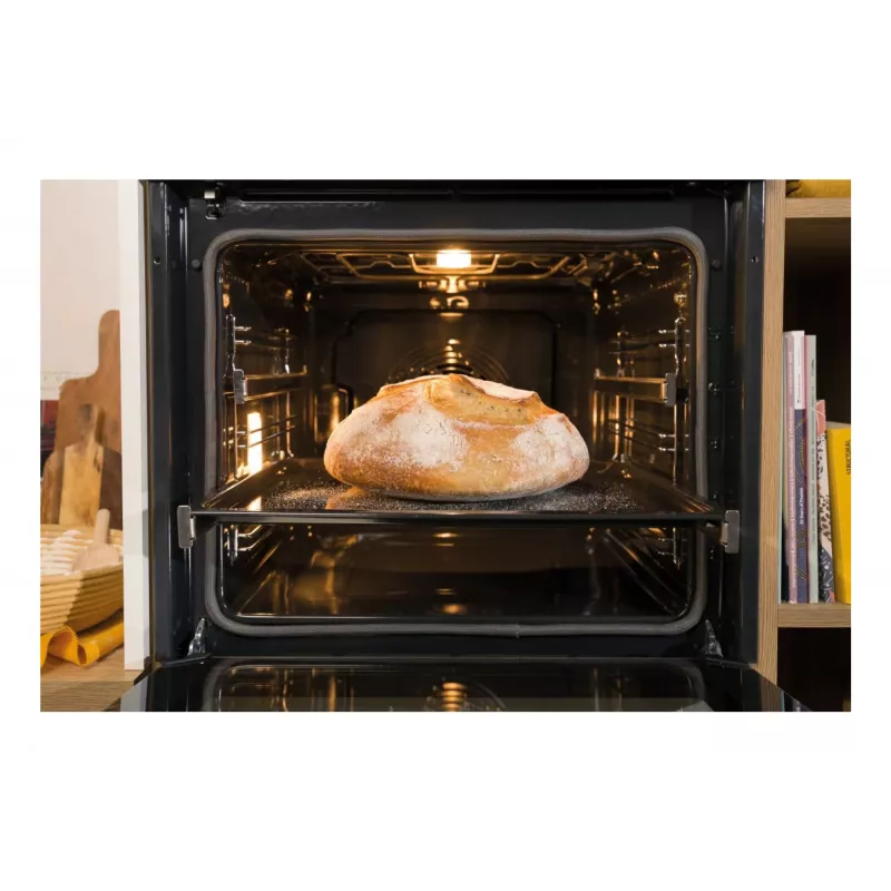 Einbau-Elektrobackofen Gorenje BIGSPACE 77 L 3500 W — weiß, Touch- und Drehregler, Halogenlampe