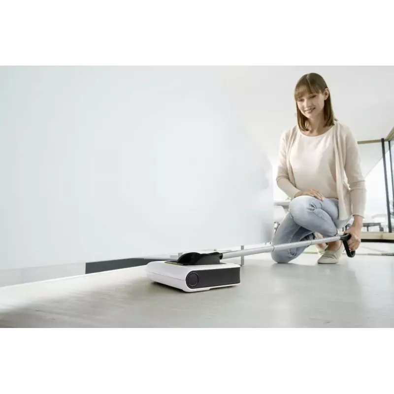 Elektrobürste Karcher KB 5 — kabellos Li‑Ion 3,6 V, 30 Min. Laufzeit, 230 mm Breite, beutellos 0,37 L