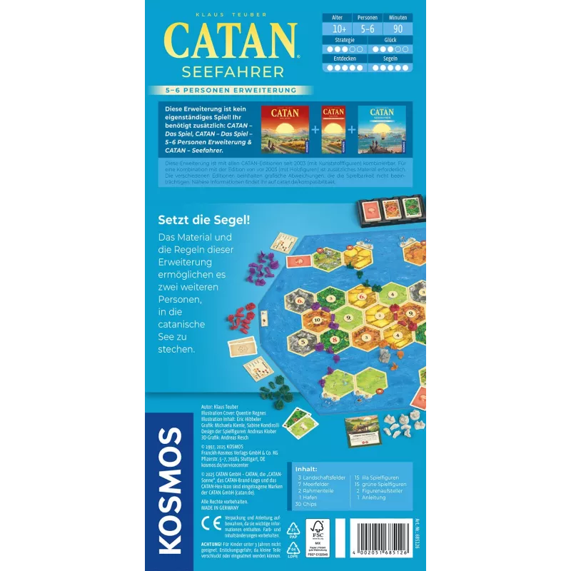 Kosmos 47855786 Brett-/Kartenspiel Strategie