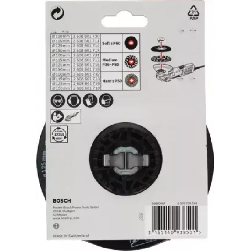 Bosch 2 608 601 711 Winkelschleifer-Zubehör Stützteller
