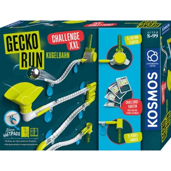Kosmos Gecko Run Challenge XXL, Experimentierkasten, Mechanik, 8 Jahr(e), Mehrfarbig