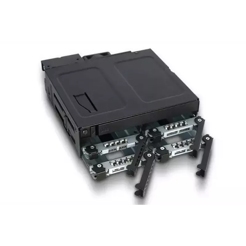 Laufwerksblende Icy Dock MB604SPO-B schwarz