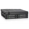 Laufwerksblende Icy Dock MB604SPO-B schwarz