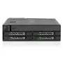 Laufwerksblende Icy Dock MB604SPO-B schwarz