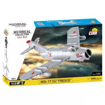 Cobi Konstruktionsspielzeug MiG-17 NATO-Code Fresco Modell 5823 – Baustein-Set von Cobi