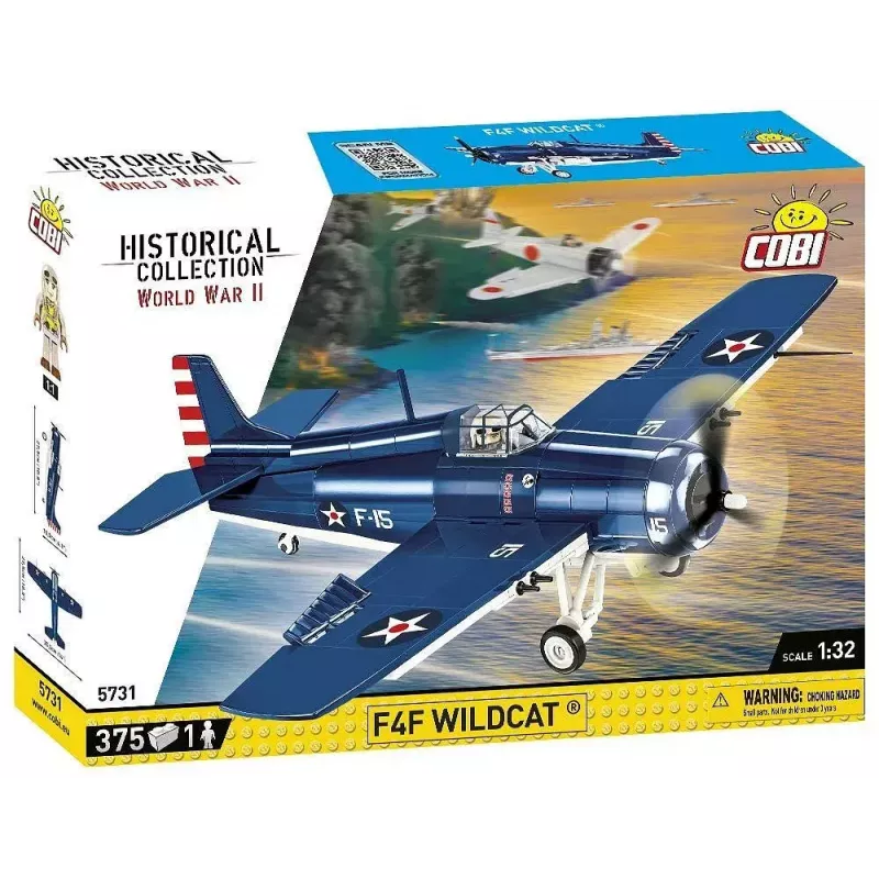 Bausteine COBI F4F Wildcat Northrop Grumman 375 Teile
