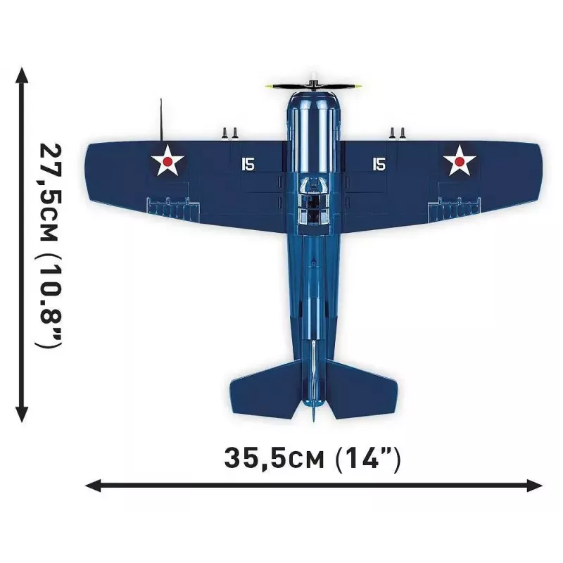 Bausteine COBI F4F Wildcat Northrop Grumman 375 Teile