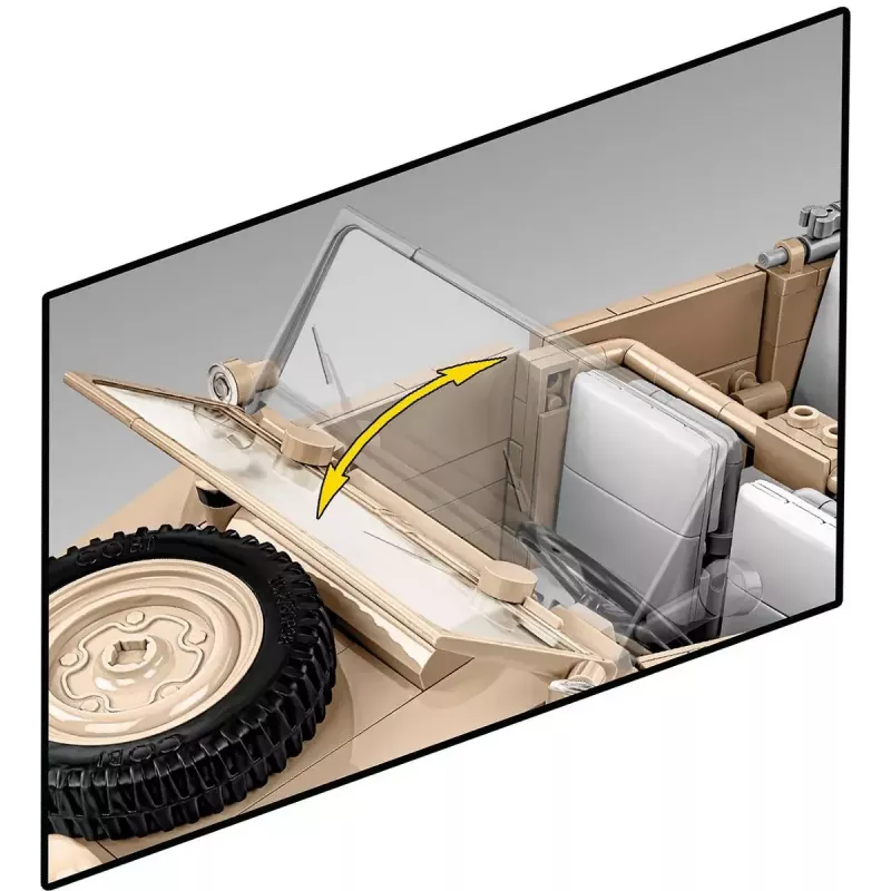 Baukasten COBI Kübelwagen Typ 82 1326 Teile World War II