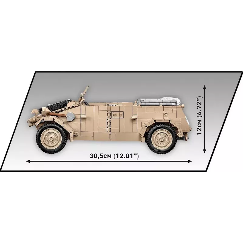 Baukasten COBI Kübelwagen Typ 82 1326 Teile World War II
