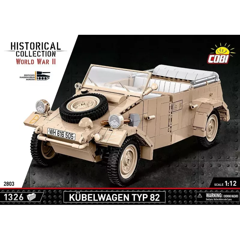 Baukasten COBI Kübelwagen Typ 82 1326 Teile World War II