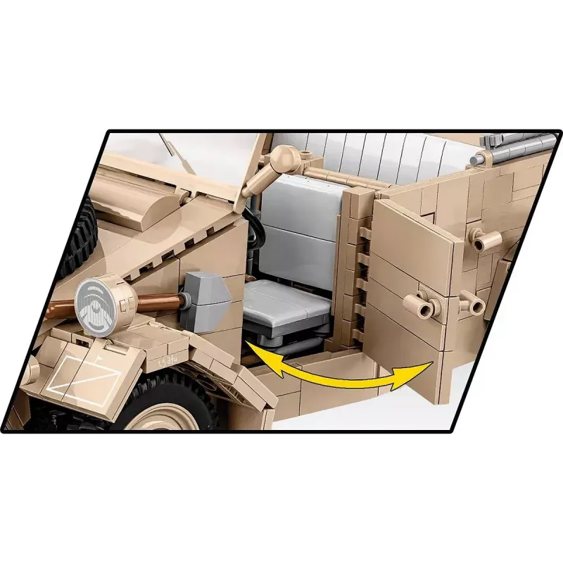 Baukasten COBI Kübelwagen Typ 82 1326 Teile World War II