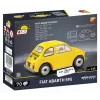 Konstruktionsspielzeug Cobi Fiat Abarth 595 Modell 24514 — Maßstab 1:35, sammelbares Baufahrzeug