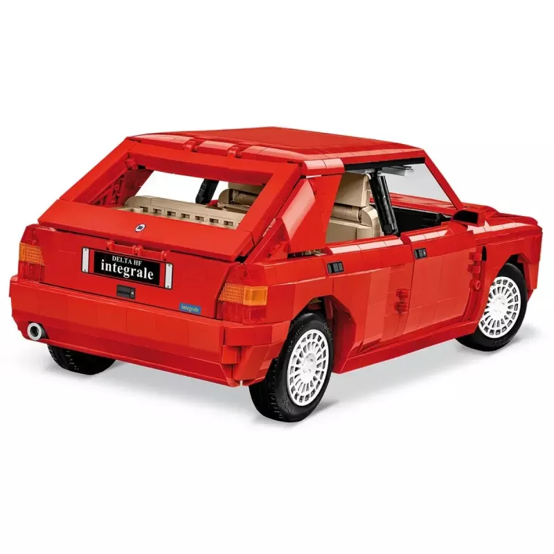 Konstruktionsspielzeug Cobi Lancia Delta HF Integrale Modell im Maßstab 1:35 COBI-24357, Sammler-Bausatz