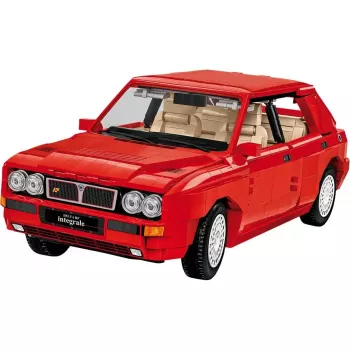 Konstruktionsspielzeug Cobi Lancia Delta HF Integrale Modell im Maßstab 1:35 COBI-24357, Sammler-Bausatz
