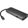 USB-C Multiport Hub INTER-TECH H-428 — USB 3.2 Gen 1 Type-C Host, HDMI, USB-A, SD/MicroSD, Gigabit Ethernet, 5000 Mbit/s