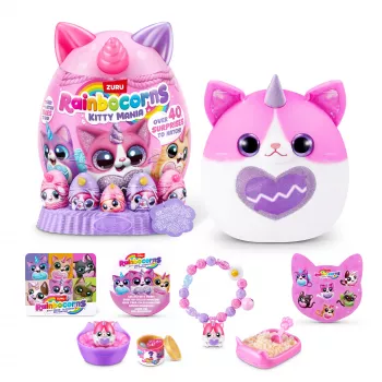 Plüschtier Zuru Rainbocorns Kitty Mania, mehrfarbig, ab 3 Jahren