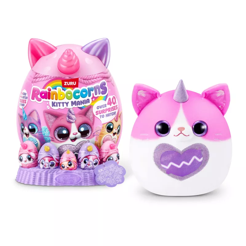 Plüschtier Zuru Rainbocorns Kitty Mania, mehrfarbig, ab 3 Jahren