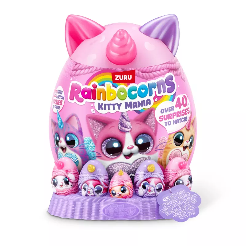Plüschtier Zuru Rainbocorns Kitty Mania, mehrfarbig, ab 3 Jahren