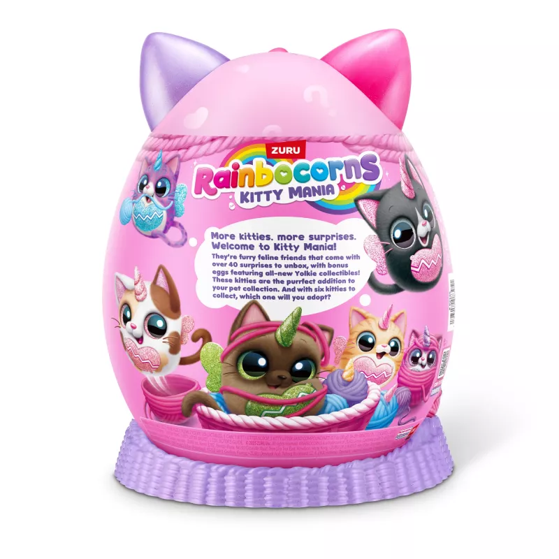 Plüschtier Zuru Rainbocorns Kitty Mania, mehrfarbig, ab 3 Jahren