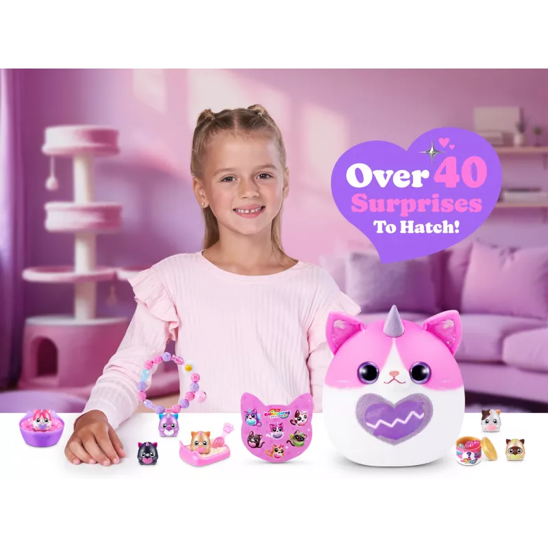 Plüschtier Zuru Rainbocorns Kitty Mania, mehrfarbig, ab 3 Jahren