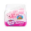 Stofftier Zuru Pets Alive Schwimmende Axolotl Plüschtier, Katzenspielzeuggröße, Modell 9556UQ1