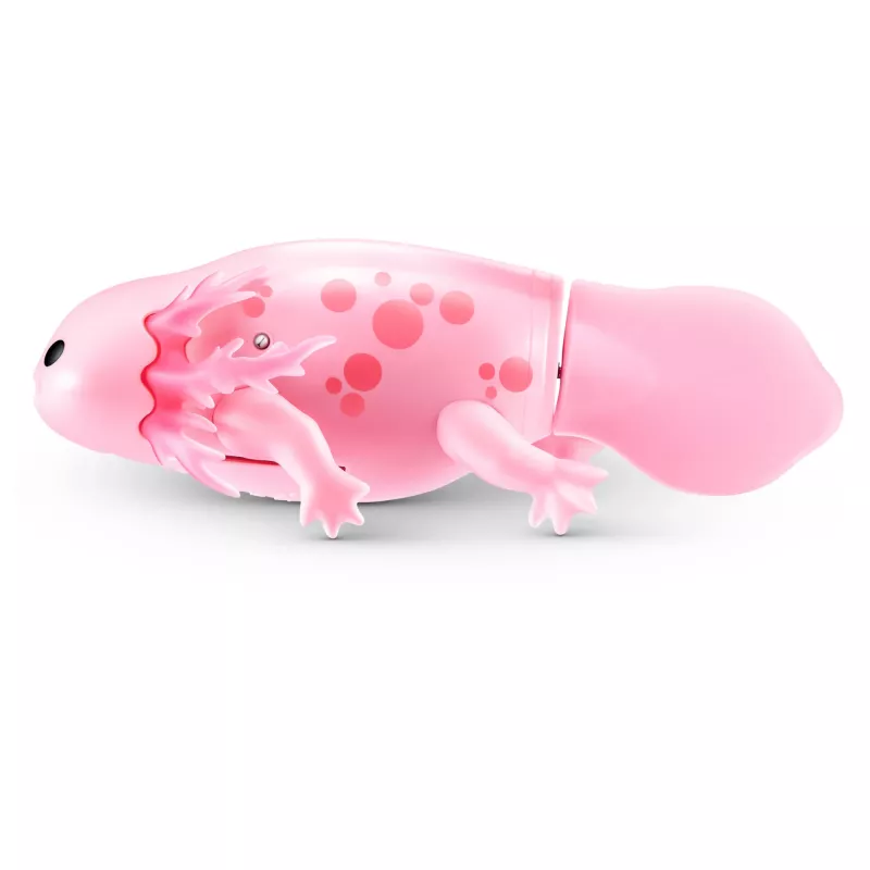 Stofftier Zuru Pets Alive Schwimmende Axolotl Plüschtier, Katzenspielzeuggröße, Modell 9556UQ1