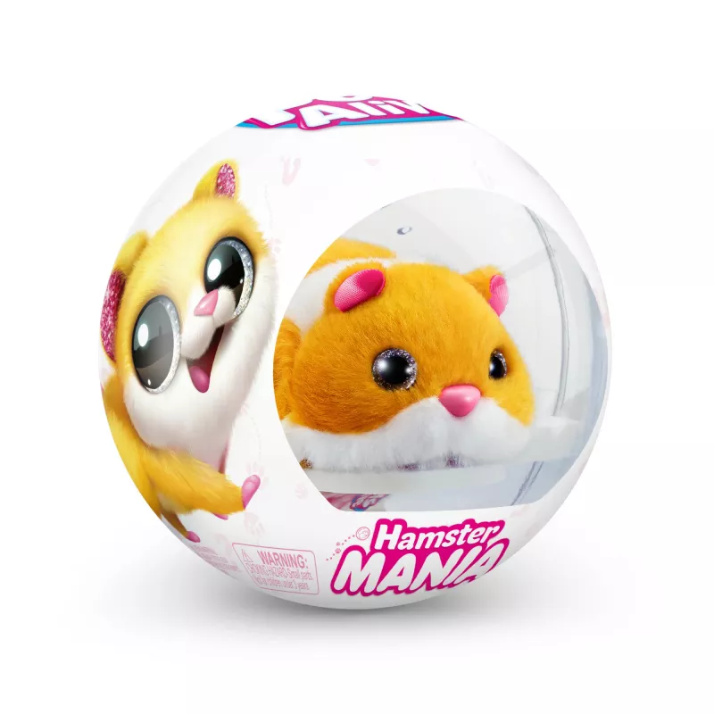 Spielzeughamster Zuru Pets Alive Hamster Mania — batteriebetriebener interaktiver Hamster, ab 3 Jahren, AAA