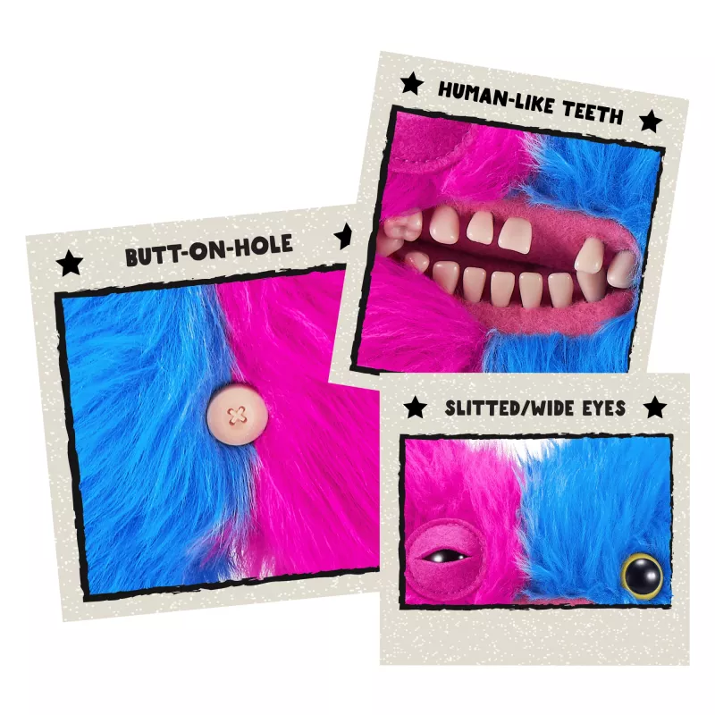 Plüschtier Zuru Fuggler Misfit Monsters 9 Zoll — sortierte Plüschfigur, Einzelstück