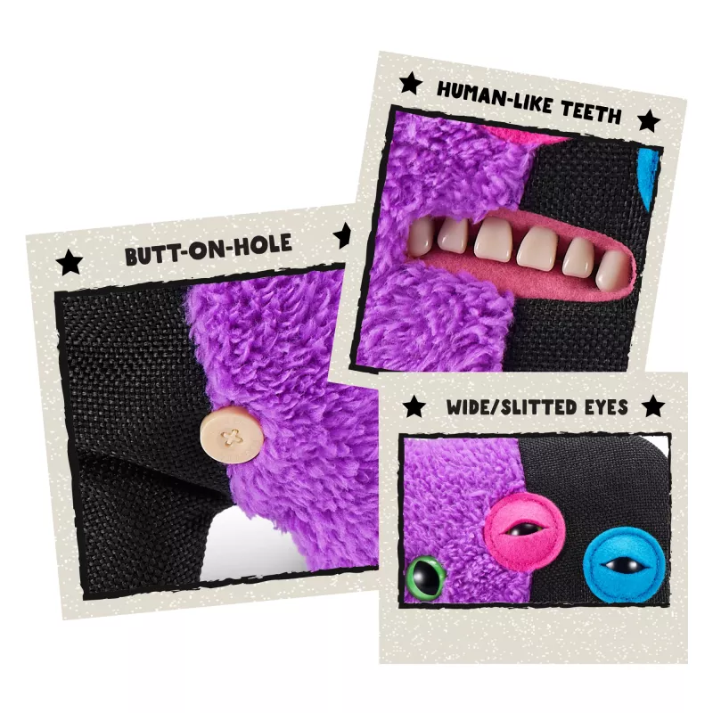 Plüschtier Zuru Fuggler Misfit Monsters 9 Zoll — sortierte Plüschfigur, Einzelstück