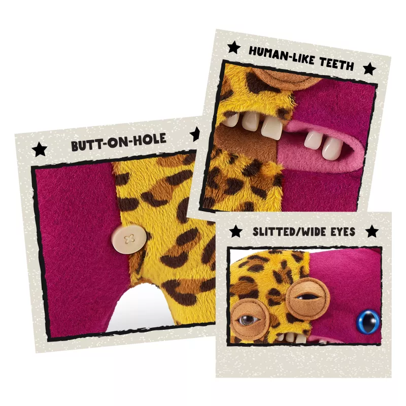 Plüschtier Zuru Fuggler Misfit Monsters 9 Zoll — sortierte Plüschfigur, Einzelstück