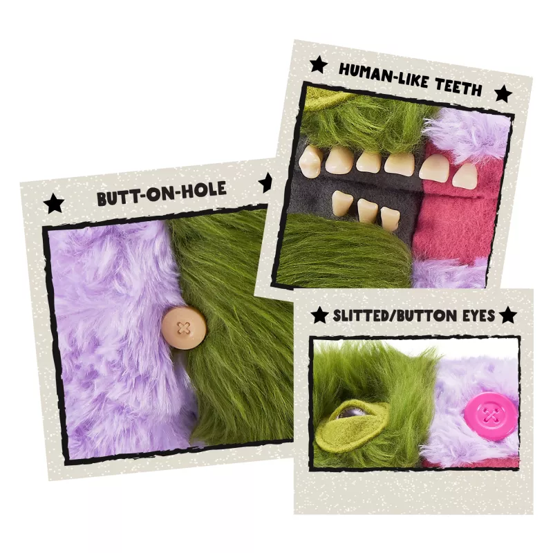 Plüschtier Zuru Fuggler Misfit Monsters 9 Zoll — sortierte Plüschfigur, Einzelstück