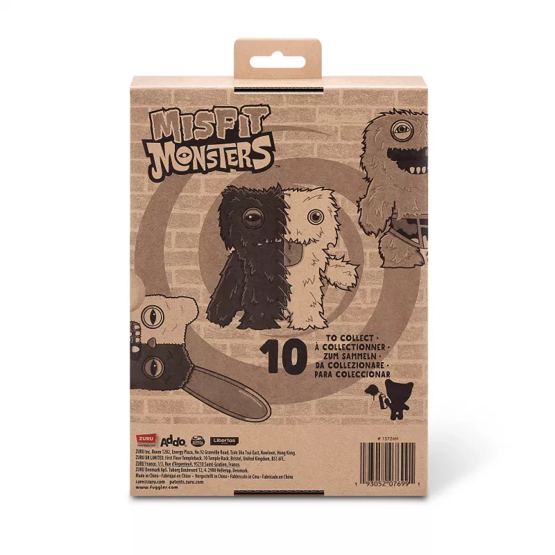 Plüschtier Zuru Fuggler Misfit Monsters 9 Zoll — sortierte Plüschfigur, Einzelstück