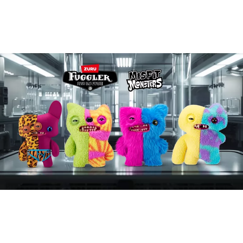 Plüschtier Zuru Fuggler Misfit Monsters 9 Zoll — sortierte Plüschfigur, Einzelstück