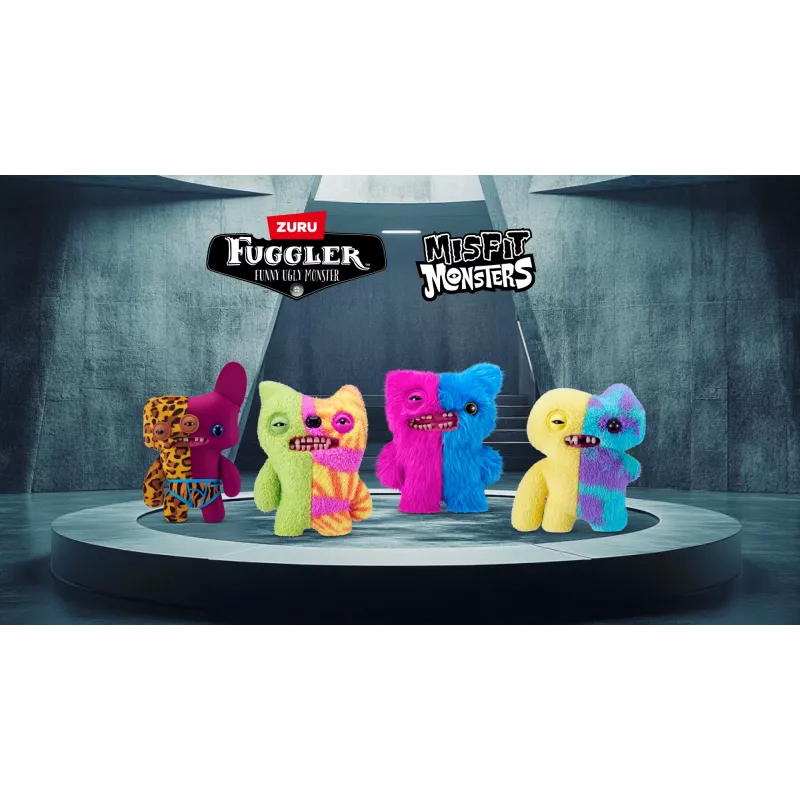 Plüschtier Zuru Fuggler Misfit Monsters 9 Zoll — sortierte Plüschfigur, Einzelstück
