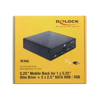 ODD-Einbaurahmen DeLOCK 47230 13,3 cm (5,25 Zoll)