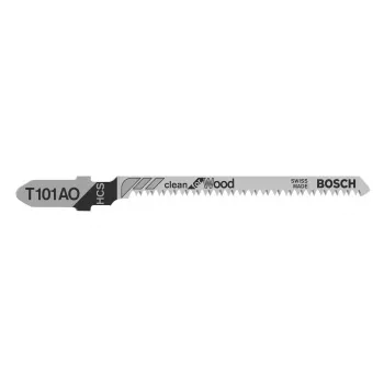 Bosch 2 608 630 031 Stichsäge-/Dekupiersäge-/Säbelsägeblatt Stichsägeblatt Kohlenstoffstahl (HCS) 5 Stück