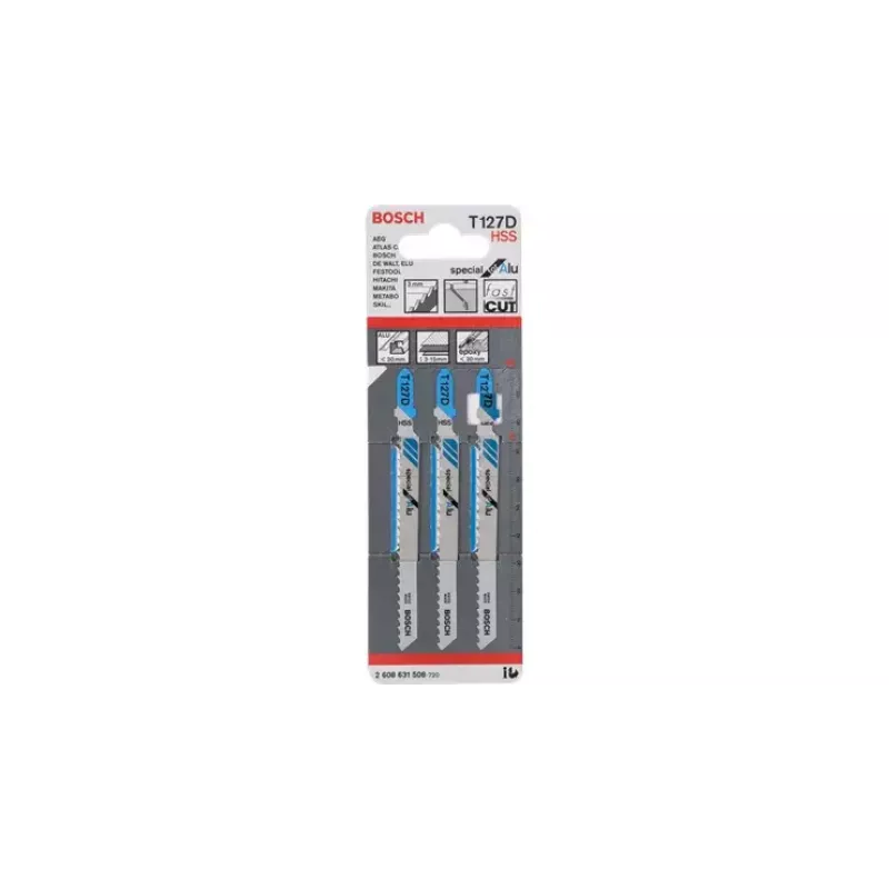 Bosch T 127 D Special for Alu Stichsägeblätter