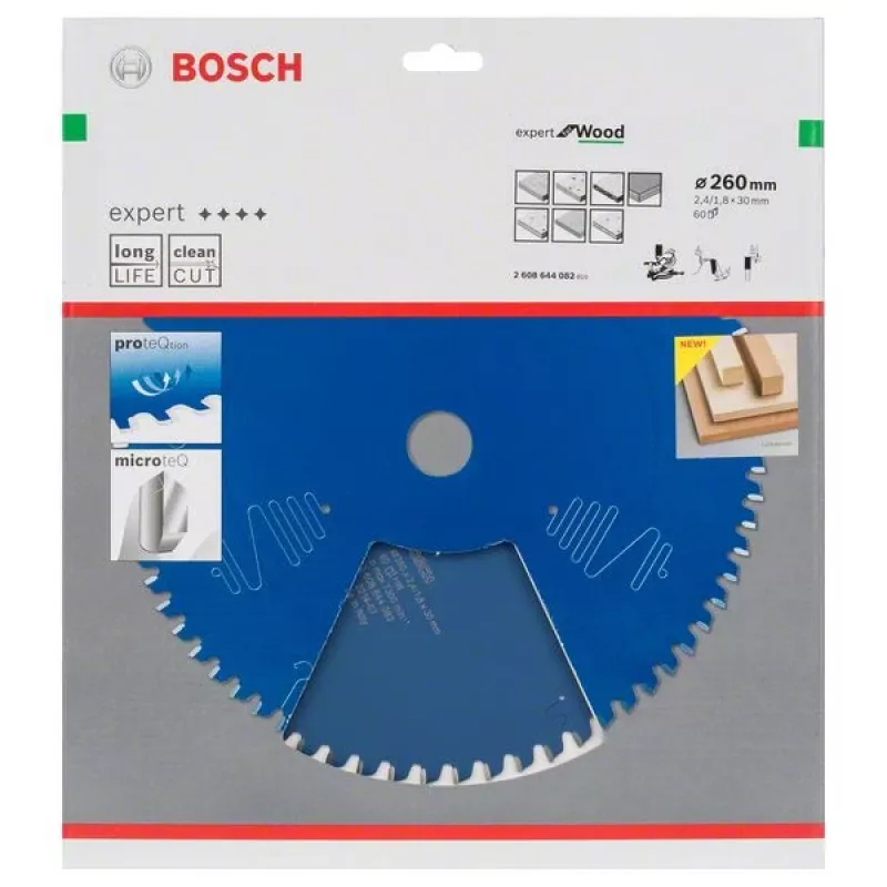 Bosch 2 608 644 082 Kreissägeblatt 26 cm 1 Stück