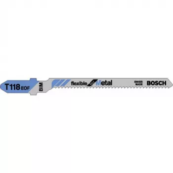 Bosch 2 608 634 237 Stichsäge-/Säbelsäge-/Multifunktionssägeblatt Stichsägeblatt Bimetal 5 Stk.