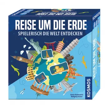 Kosmos Reise um die Erde Spielerisch die Welt entdecken Brettspiel Reise-/Abenteuerspiel