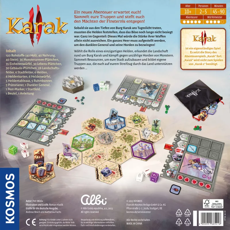 Kosmos 47856273 Brett-/Kartenspiel Krieg