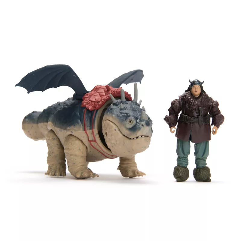 Action-Figuren-Set Spinmaster – DreamWorks Dragons: Gronckle & Fishlegs, Mehrfarbig, Ab 4 Jahren