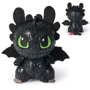 Plüsch-Sammler-Drachenfigur Spin Master How to Train Your Dragon – Totem-Design, weiche Figur, sortierte Varianten