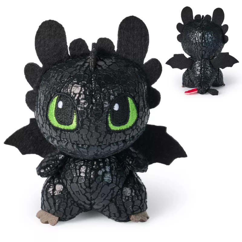 Plüsch-Sammler-Drachenfigur Spin Master How to Train Your Dragon – Totem-Design, weiche Figur, sortierte Varianten
